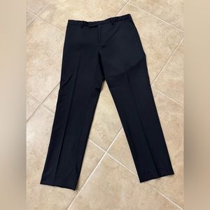 Uniqlo Men’s Navy Stretch Wool Slim-Fit Pants Altered 32/30